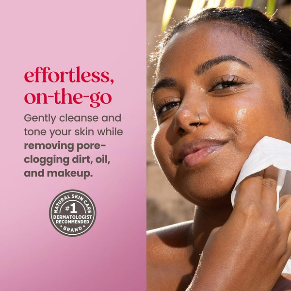 Burt’S Bees Rose Water Micellar Cleansing Towelettes – 30CT x3 Pack